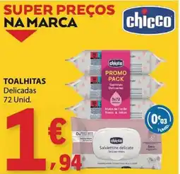 E.Leclerc Toalhitas Chicco promoção