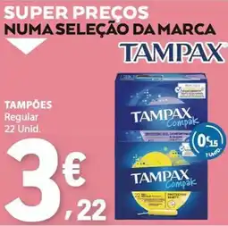 E.Leclerc Tampões Tampax promoção