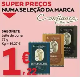 E.Leclerc Sabonete Leite de burra promoção