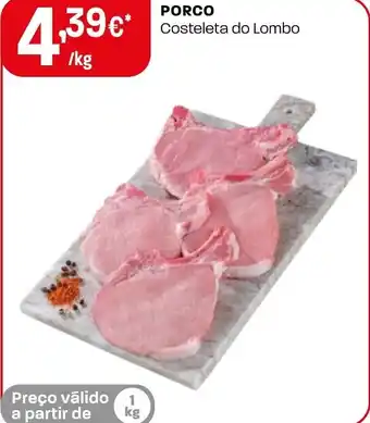 Intermarché PORCO Costeleta do Lombo promoção