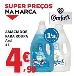 E.Leclerc Amaciador para roupa comfort promoção