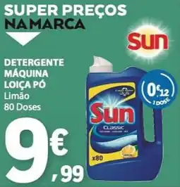 E.Leclerc Detergente máquina loiça pó Sun promoção