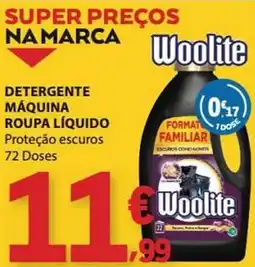 E.Leclerc Detergente máquina roupa líquido Woolite promoção