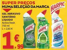 E.Leclerc Gel abrasivo sanitário líquido harpic promoção