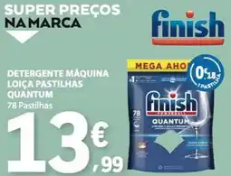 E.Leclerc Detergente máquina loiça pastilhas quantum finish promoção