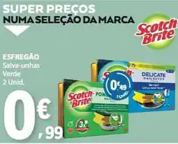 E.Leclerc Esfregão salva-unhas verde promoção
