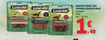 E.Leclerc Snacks para cão purina adventuros promoção