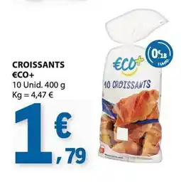 E.Leclerc Croissants €co+ promoção