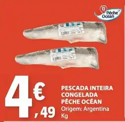 E.Leclerc Pescada inteira congelada pêche océan promoção