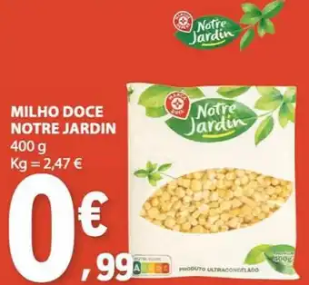 E.Leclerc Milho doce notre jardin promoção