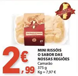 E.Leclerc Mini rissóis o sabor das nossas regiões promoção