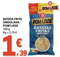 E.Leclerc Batata frita ondulada pom'lisse promoção