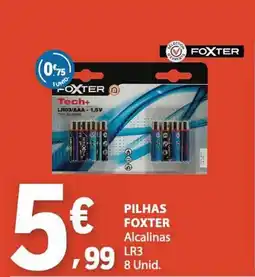 E.Leclerc Pilhas foxter promoção