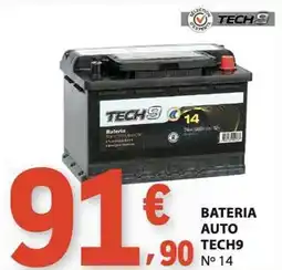 E.Leclerc Bateria auto tech9 N°14 promoção