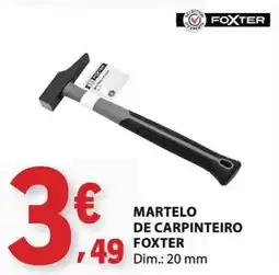 E.Leclerc Martelo de carpinteiro foxter promoção