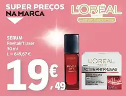 E.Leclerc Loreal sérum promoção