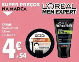 E.Leclerc L'oreal creme invisicontrol promoção