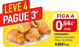 Intermarché CROISSANT Creme, Chocolate promoção