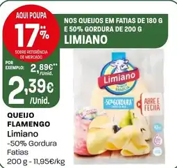 Intermarché Queijo flamengo Limiano promoção