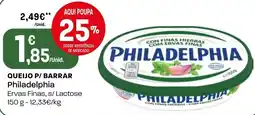 Intermarché Queijo p/ barrar Philadelphia promoção