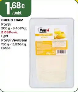 Intermarché Queijo edam porsi promoção