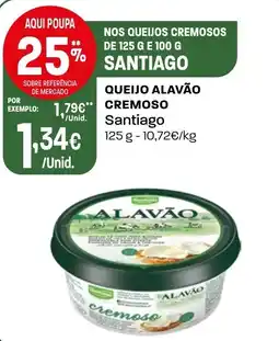 Intermarché Queijo alavão cremoso Santiago promoção
