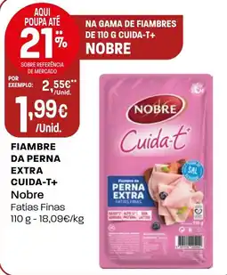 Intermarché Fiambre da perna extra cuida-t+ promoção