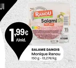 Intermarché SALAME DANOIS Monique Ranou promoção