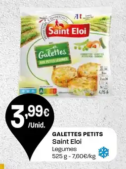Intermarché GALETTES PETITS Saint Eloi Legumes promoção
