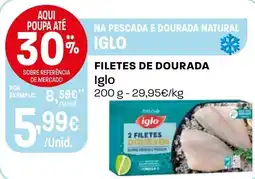 Intermarché Filetes de dourada Iglo promoção