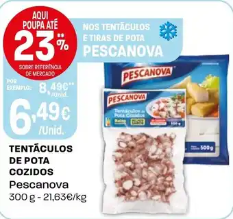 Intermarché Tentaculos de pota cozidos Pescanova promoção