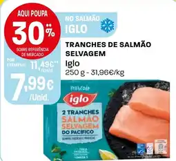 Intermarché Tranches de salmão selvagem Iglo promoção