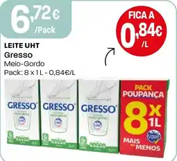 Intermarché Leite Uht Gresso promoção