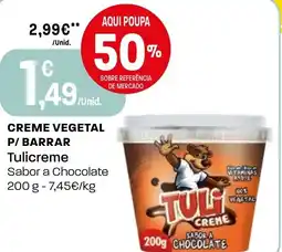 Intermarché Creme vegetal p/ barrar Tulicreme promoção