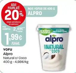 Intermarché YOFU Alpro promoção