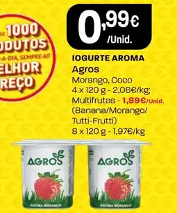 Intermarché Iogurte aroma Agros promoção