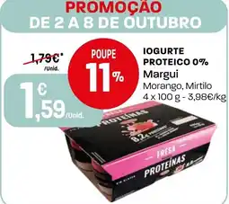 Intermarché Iogurte proteico 0% margui promoção