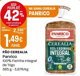 Intermarché Pão cerealia Panrico promoção