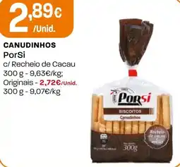 Intermarché Canudinhos PorSi promoção