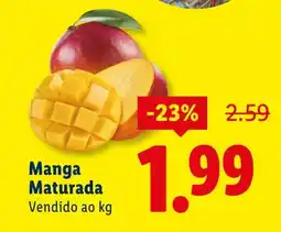 Lidl Manga Maturada promoção