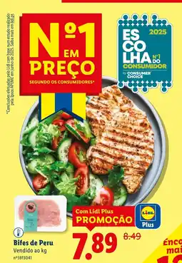 Lidl Bifes de Peru promoção