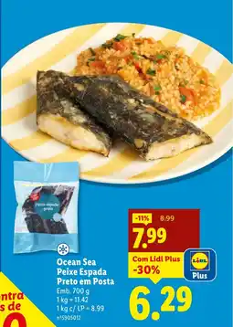 Lidl Ocean Sea Peixe Espada Preto em Posta promoção