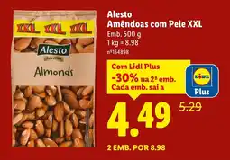 Lidl Alesto Amêndoas com Pele XXL promoção