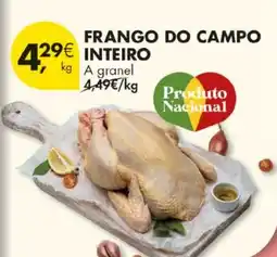 Pingo Doce Frango do campo inteiro promoção