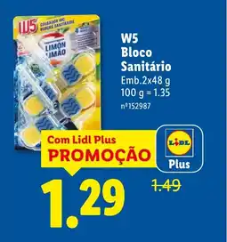 Lidl W5 Bloco Sanitário promoção
