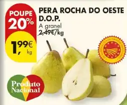 Pingo Doce Pera rocha do oeste d.o.p. promoção