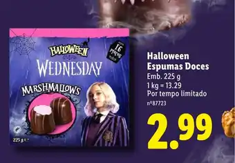 Lidl Halloween Espumas Doces promoção