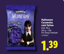 Lidl Halloween Caramelos com Tattoo promoção