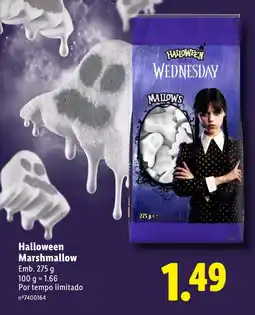 Lidl Halloween Marshmallow promoção