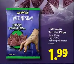 Lidl Halloween Tortilha Chips promoção